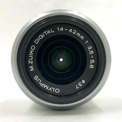 【最速発送】OLYMPUS M.ZUIKO DIGITAL 14-42mm F3.5-5.6 II R [シルバー]【難有】