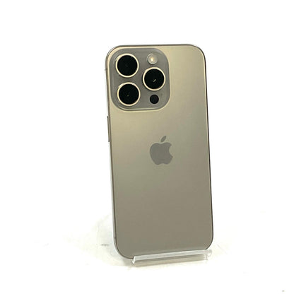 【全額返金保証】【最速発送】Apple iPhone iPhone 15 Pro 256GB ナチュラルチタニウム au 白ロム 美品 動作確認済 82%