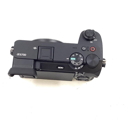 【全額返金保証】【最速発送】Sony デジタル一眼 α6700 ボディ ILCE-6700 美品 動作確認済