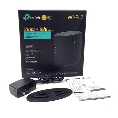 【全額返金保証】【最速発送】tp-Link デュアルバンドWi-Fi7ルーター Archer BE3600 超美品 動作確認済