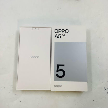【全額返金保証】【最速発送】OPPO A 5 5G 128GB ホワイト au SIMフリー OPG06 白ロム 超美品 動作確認済
