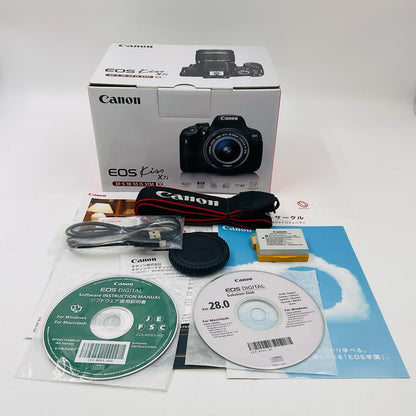 【全額返金保証】【最速発送】Canon デジタル一眼 EOS Kiss X7i ボディ ブラック 動作確認済