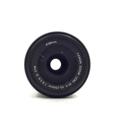 【全額返金保証】【最速発送】Canon EF-S55-250mm F4-5.6 IS STM 美品 動作確認済