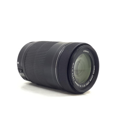 【全額返金保証】【最速発送】Canon EF-S55-250mm F4-5.6 IS STM 美品 動作確認済