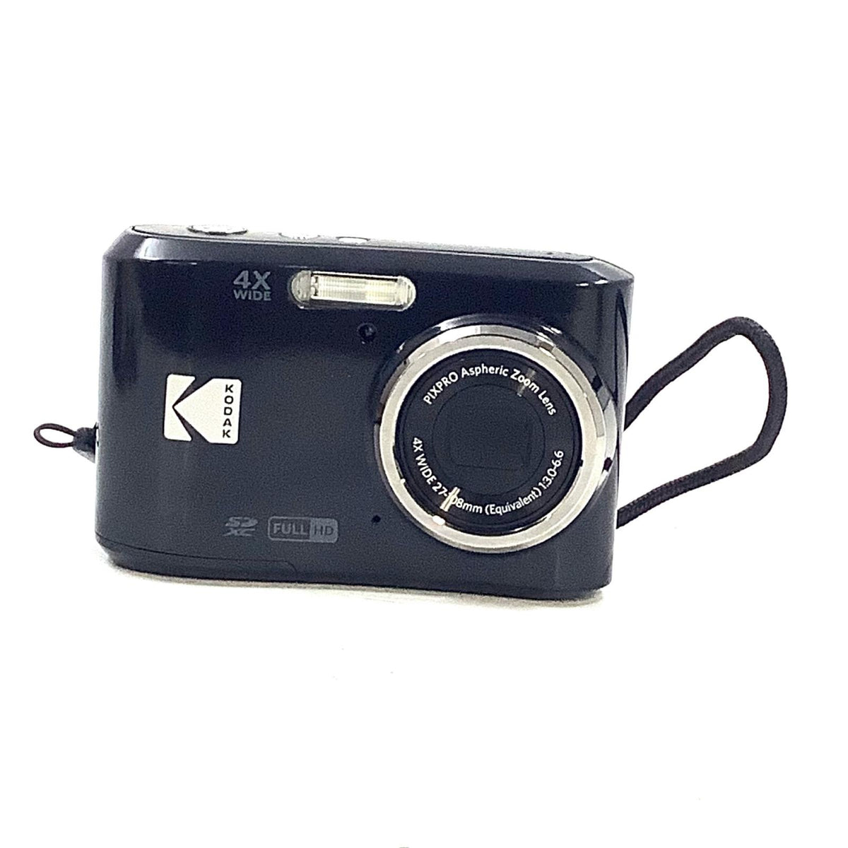 【全額返金保証】【最速発送】KODAK コンパクトデジタルカメラ PIXPRO FZ45 ブラック 美品 動作確認済