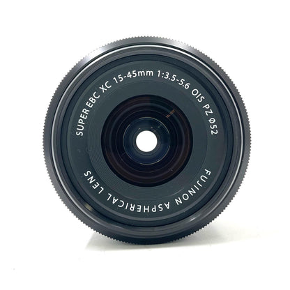 【全額返金保証】【最速発送】FUJIFILM XC 15-45mm F3.5-5.6 OIS PZ 美品 動作確認済