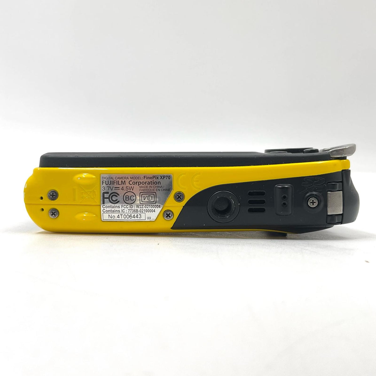 【全額返金保証】【最速発送】FUJIFILM コンパクトデジタルカメラ FinePix XP70 イエロー 動作確認済