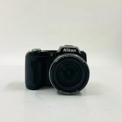 【全額返金保証】【最速発送】Nikon コンパクトデジタルカメラ COOLPIX L110 美品 動作確認済