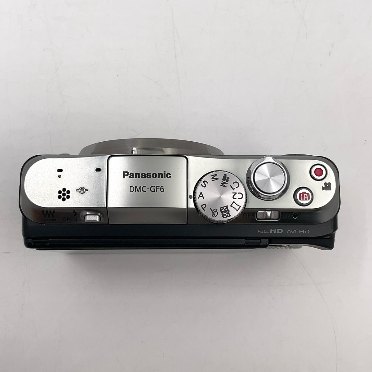 【全額返金保証】【最速発送】Panasonic デジタル一眼 LUMIX DMC-GF6-K ボディ ブラック 美品 動作確認済