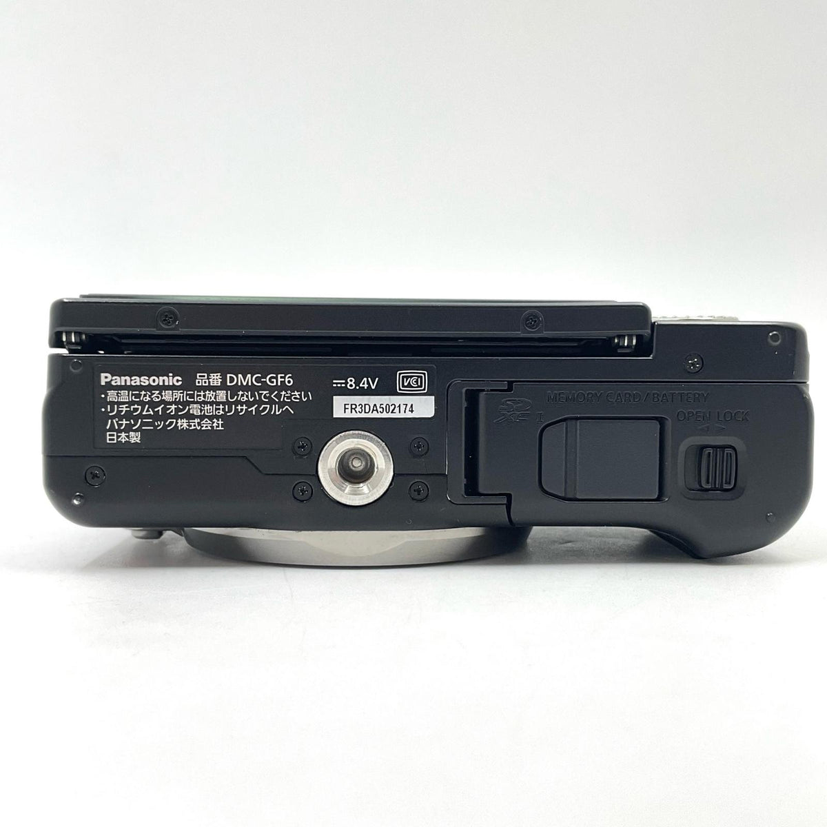 【全額返金保証】【最速発送】Panasonic デジタル一眼 LUMIX DMC-GF6-K ボディ ブラック 美品 動作確認済