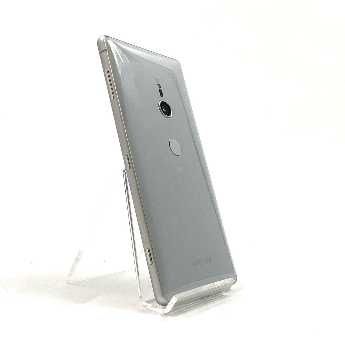 【全額返金保証】【最速発送】Sony Xperia XZ2 Premium 64GB クロームシルバー au SIMフリー SOV37 白ロム 動作確認済