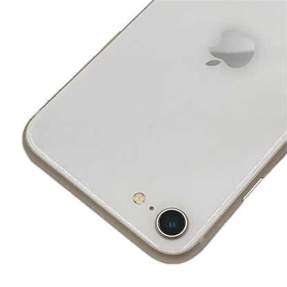 【全額返金保証】【最速発送】Apple iPhone iPhone SE（第3世代） 64GB スターライト Softbank SIMフリー 白ロム 美品 動作確認済 83%