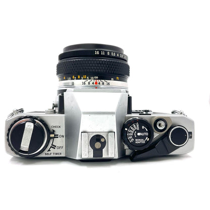 【最速発送】OLYMPUS OM-10 + OM-SYSTEM ZUIKO MC AUTO-S 50mm f1.8【難有】