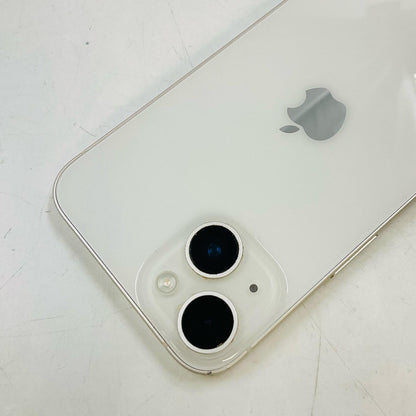 【最速発送】Apple iPhone iPhone 14 128GB スターライト au SIMフリー 白ロム【難有】 75%