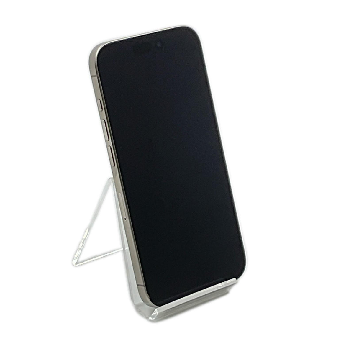 【全額返金保証】【最速発送】Apple iPhone iPhone Pro 15 256GB ナチュラルチタニウム SIMフリー 白ロム 美品 動作確認済 85%