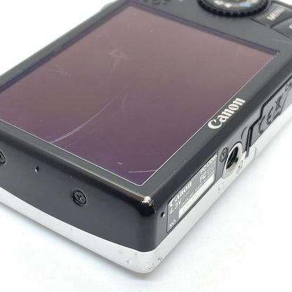 【全額返金保証】【最速発送】Canon コンパクトデジタルカメラ IXY DIGITAL 920 IS シルバー 動作確認済