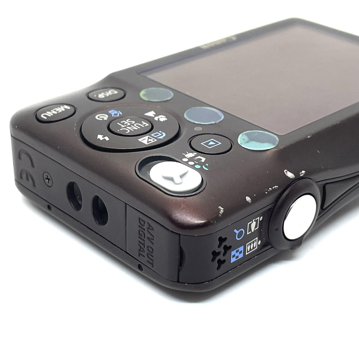 【全額返金保証】【最速発送】Canon コンパクトデジタルカメラ IXY 200F ブラウン 動作確認済