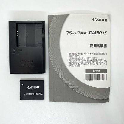 【全額返金保証】【最速発送】Canon コンパクトデジタルカメラ PowerShot SX430 IS 動作確認済