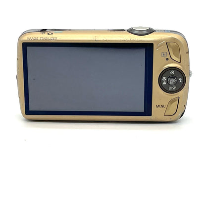 【全額返金保証】【最速発送】Canon コンパクトデジタルカメラ IXY DIGITAL 930 IS セピア 動作確認済