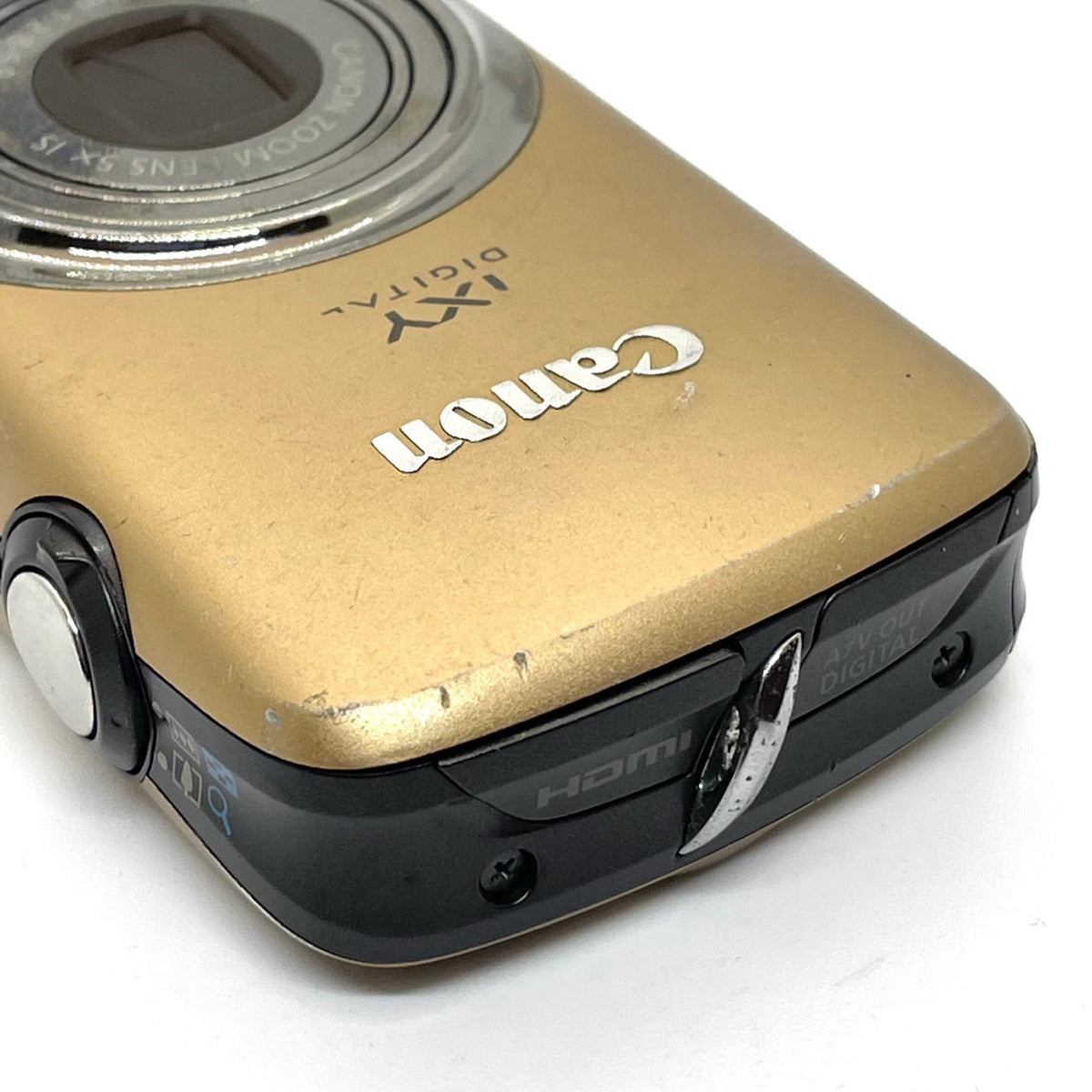 【全額返金保証】【最速発送】Canon コンパクトデジタルカメラ IXY DIGITAL 930 IS セピア 動作確認済