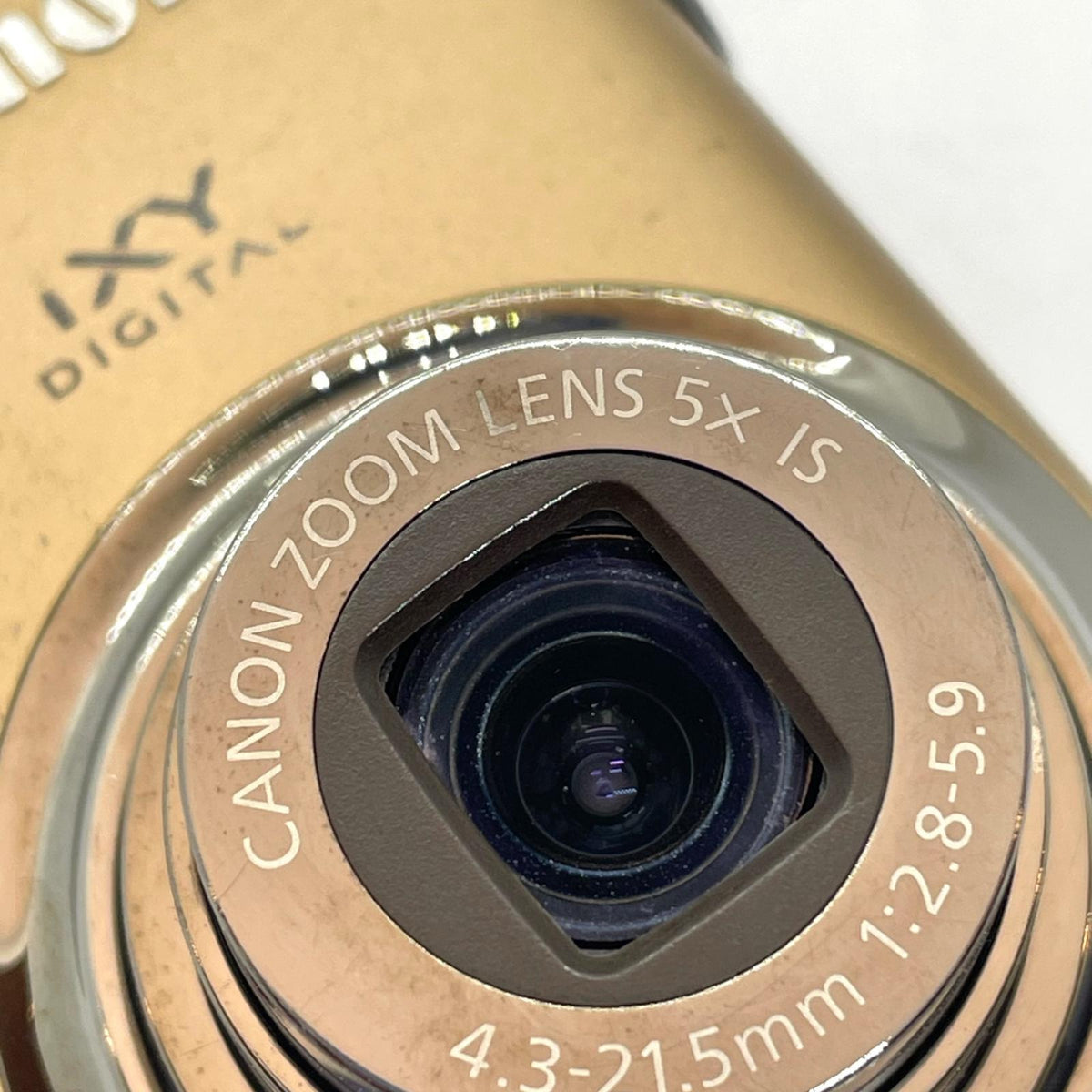 【全額返金保証】【最速発送】Canon コンパクトデジタルカメラ IXY DIGITAL 930 IS セピア 動作確認済