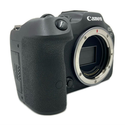 【全額返金保証】【最速発送】Canon デジタル一眼 EOS R7 ボディ ブラック 美品 動作確認済