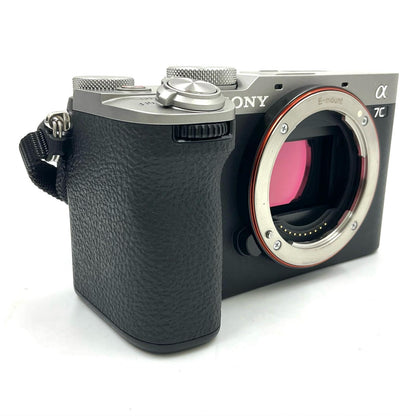 【全額返金保証】【最速発送】Sony デジタル一眼 α7C II ILCE-7CM2 ボディ シルバー 超美品 動作確認済