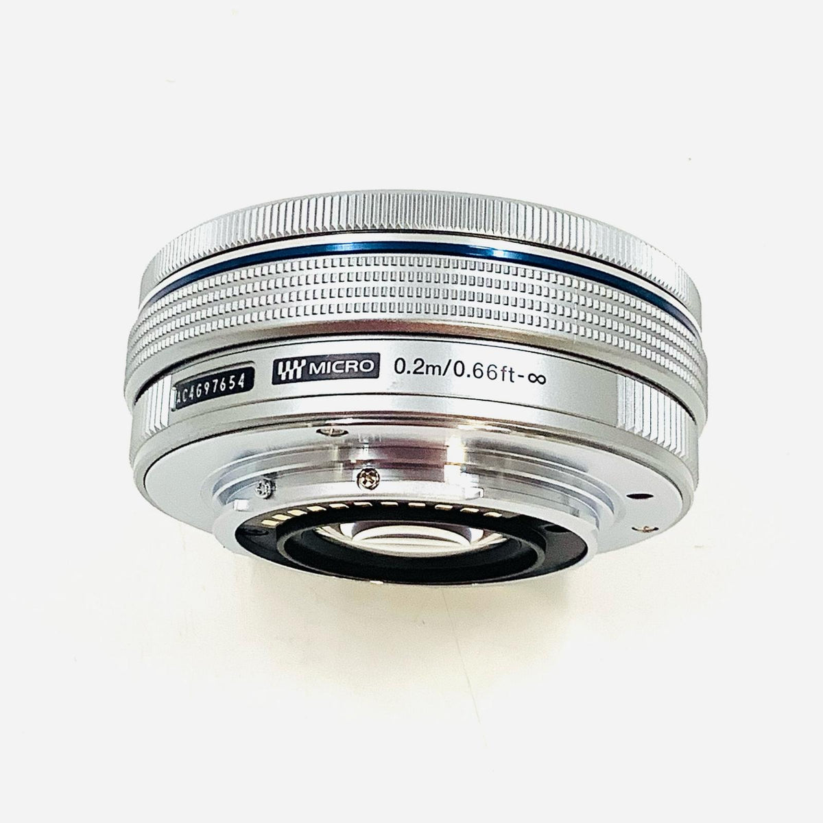 【全額返金保証】【最速発送】OLYMPUS M.ZUIKO DIGITAL 14-42mm f3.5-5.6 シルバー EZ ED MSC 美品 動作確認済