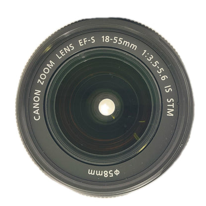 【全額返金保証】【最速発送】Canon EF-S18-55mm F3.5-5.6 IS STM 動作確認済