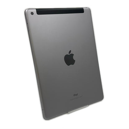 【全額返金保証】【最速発送】Apple iPad iPad 9.7インチ 第5世代 128GB スペースグレイ WiFi+Cellular Softbank 白ロム 美品 動作確認済