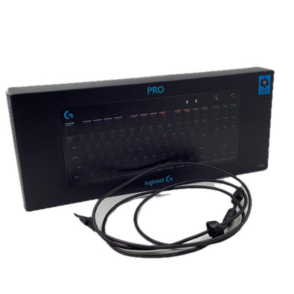 【全額返金保証】【最速発送】Logicool PRO Gaming Keyboard G-PKB-002CK 動作確認済