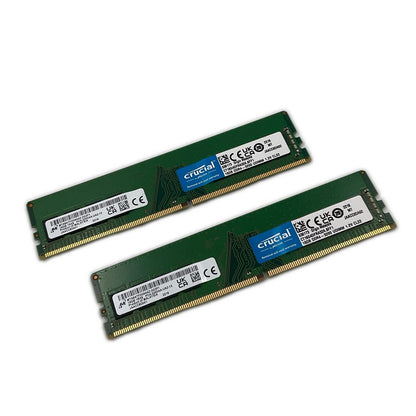 【全額返金保証】【最速発送】crucial 16GB DDR4-3200 x2枚 CT16G4DFRA32A.8FF1 美品 動作確認済