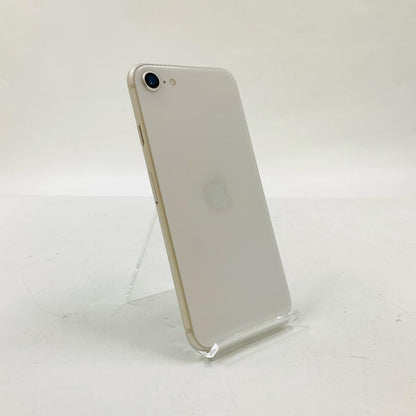 【全額返金保証】【最速発送】Apple iPhone iPhone SE（第3世代） SE（第3世代） 128GB ホワイト SIMフリー 白ロム 動作確認済 84%