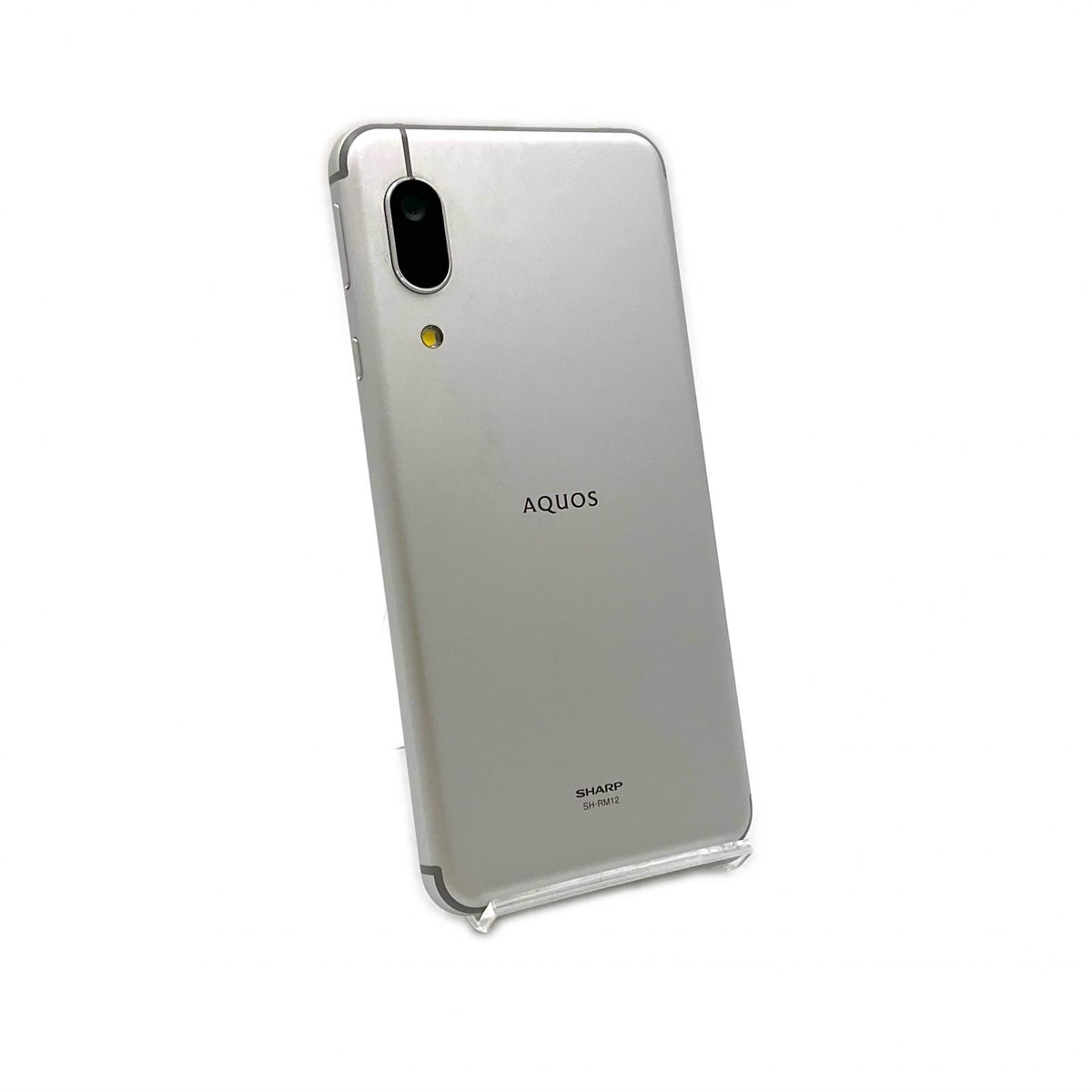 【全額返金保証】【最速発送】SHARP AQUOS sense3 lite 64GB シルバーホワイト 楽天モバイル SIMフリー 白ロム 動作確認済