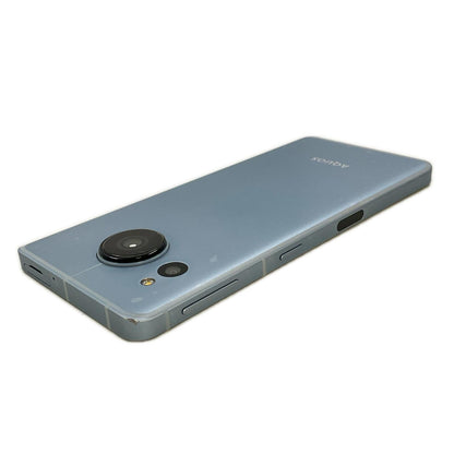 【全額返金保証】【最速発送】SHARP AQUOS sense7 128GB ブルー SIMフリー SH-M24 白ロム 動作確認済