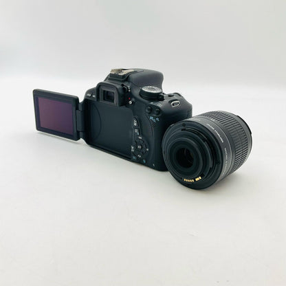 【全額返金保証】【最速発送】Canon デジタル一眼 EOS Kiss X5 EF-S 18-55 IS II レンズキット ブラック 美品 動作確認済
