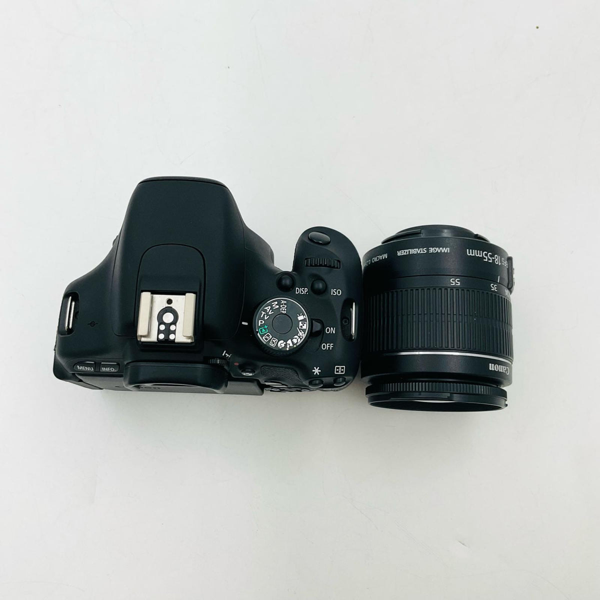 【全額返金保証】【最速発送】Canon デジタル一眼 EOS Kiss X5 EF-S 18-55 IS II レンズキット ブラック 美品 動作確認済