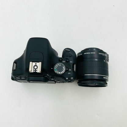 【全額返金保証】【最速発送】Canon デジタル一眼 EOS Kiss X5 EF-S 18-55 IS II レンズキット ブラック 美品 動作確認済