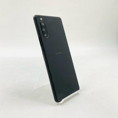 【全額返金保証】【最速発送】Sony Xperia 10 II 64GB ブラック au SOV43 白ロム 動作確認済