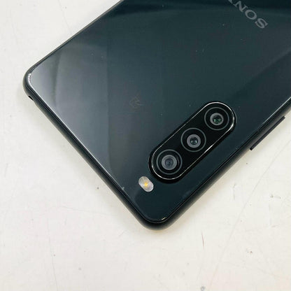 【全額返金保証】【最速発送】Sony Xperia 10 II 64GB ブラック au SOV43 白ロム 動作確認済