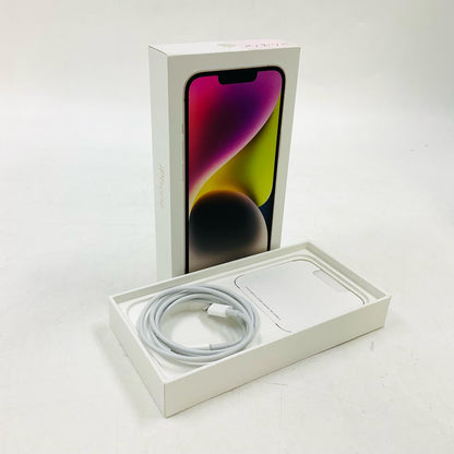 【全額返金保証】【最速発送】Apple iPhone iPhone 14 128GB スターライト au 白ロム 美品 動作確認済 86%