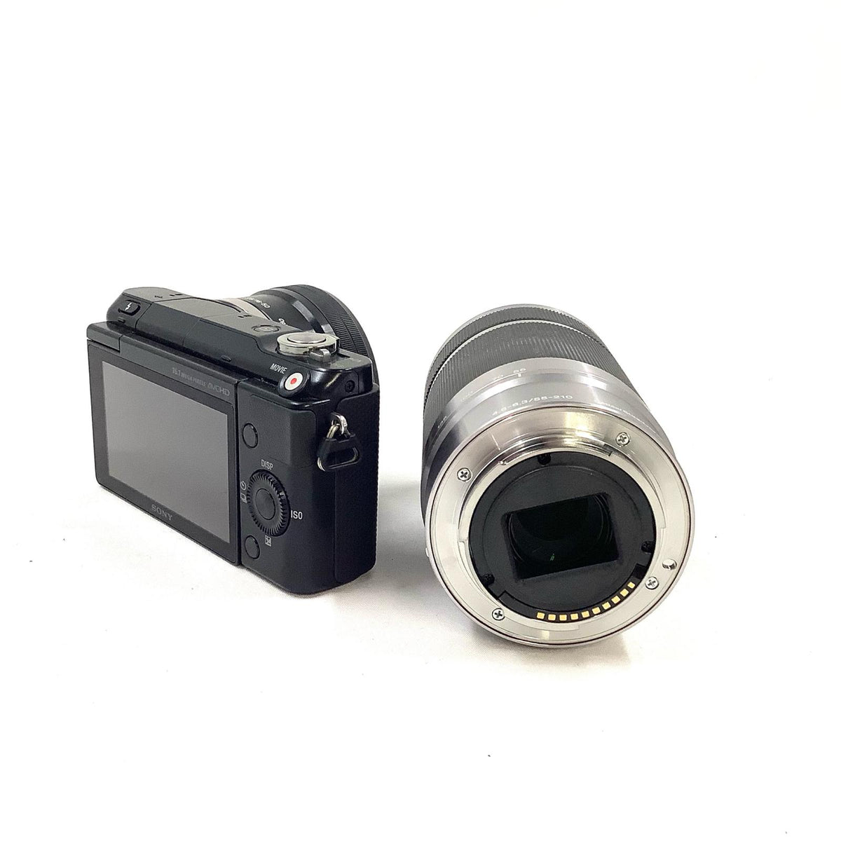 【全額返金保証】【最速発送】Sony デジタル一眼 α NEX-3NY ダブルズームレンズキット ブラック 美品 動作確認済