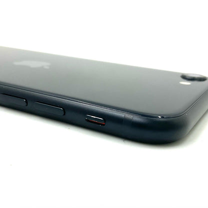 【全額返金保証】【最速発送】Apple iPhone iPhone SE（第3世代） 64GB ミッドナイト Softbank 白ロム 動作確認済 80%