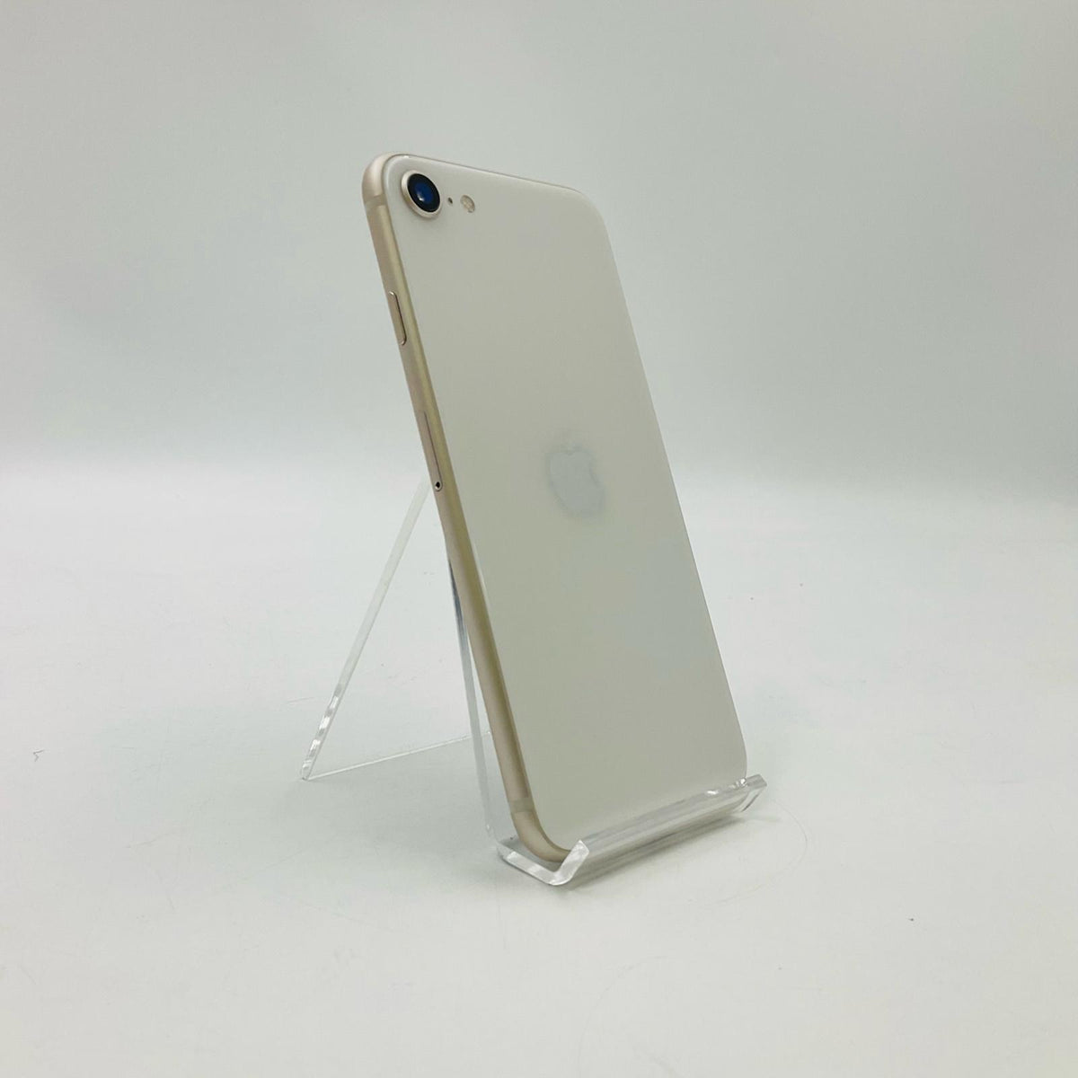 【全額返金保証】【最速発送】Apple iPhone SE（第3世代） 64GB スターライト Softbank SIMフリー 白ロム 動作確認済 92%