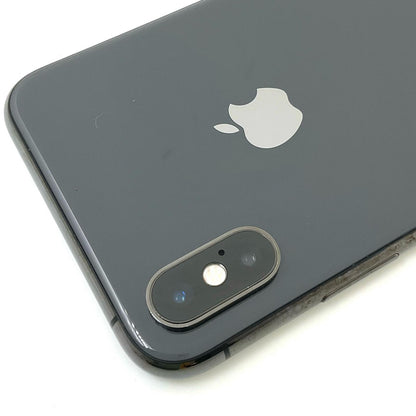 【全額返金保証】【最速発送】Apple iPhone iPhone XS 64GB スペースグレイ docomo SIMフリー 白ロム 動作確認済 72%