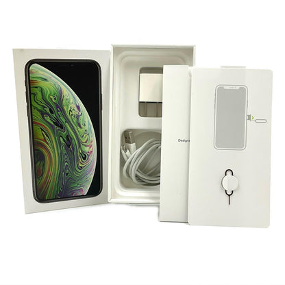【全額返金保証】【最速発送】Apple iPhone iPhone XS 64GB スペースグレイ docomo SIMフリー 白ロム 動作確認済 72%