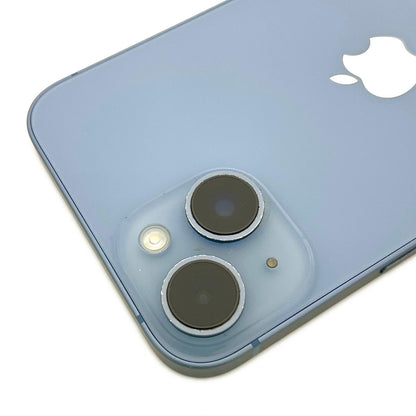 【全額返金保証】【最速発送】Apple iPhone iPhone 14 128GB ブルー docomo SIMフリー 白ロム 動作確認済 78%