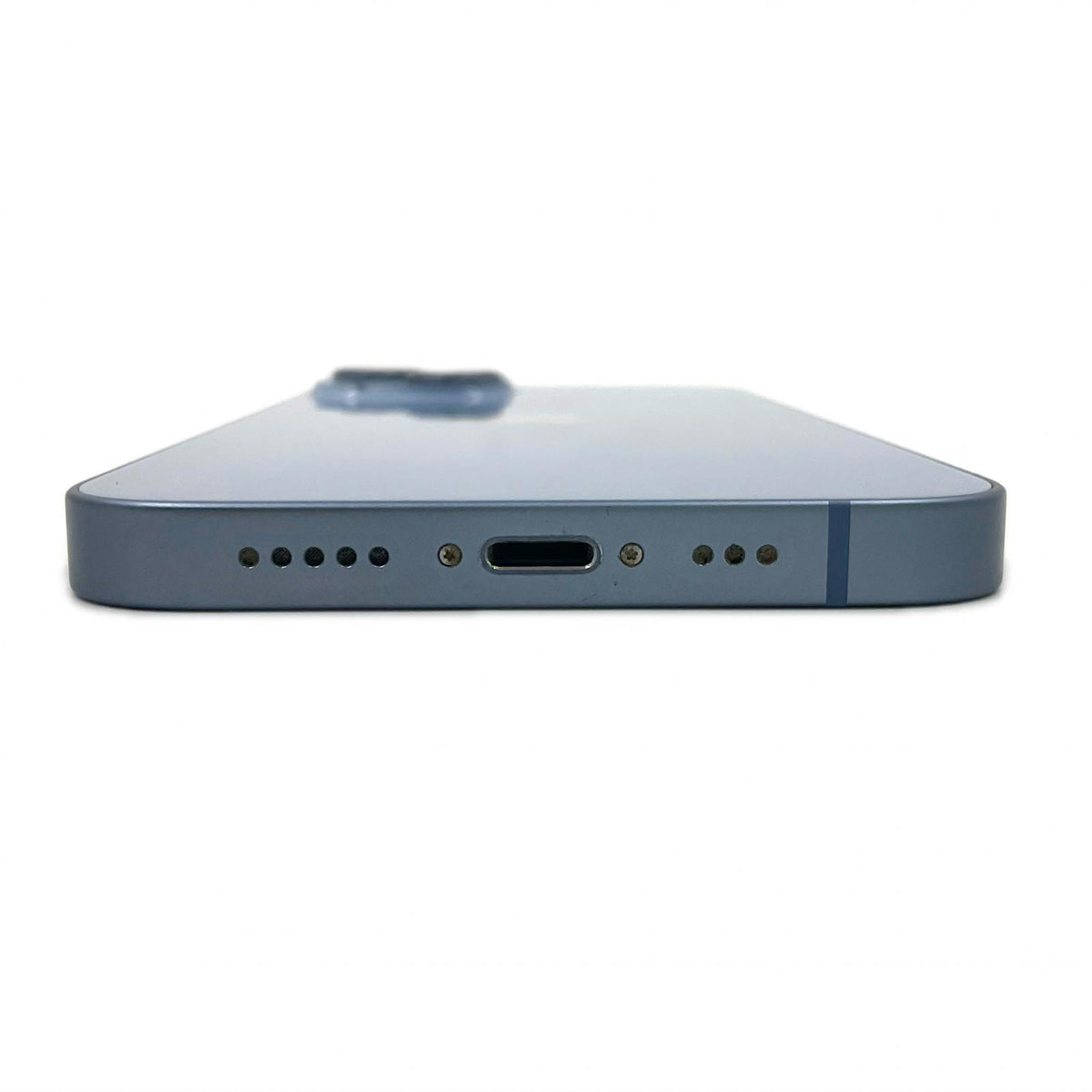 【全額返金保証】【最速発送】Apple iPhone iPhone 14 128GB ブルー docomo SIMフリー 白ロム 動作確認済 78%