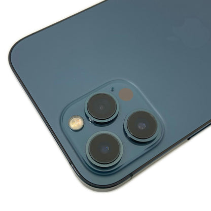 【全額返金保証】【最速発送】Apple iPhone iPhone Pro Max 12 128GB パシフィックブルー SIMフリー 白ロム 動作確認済 79%