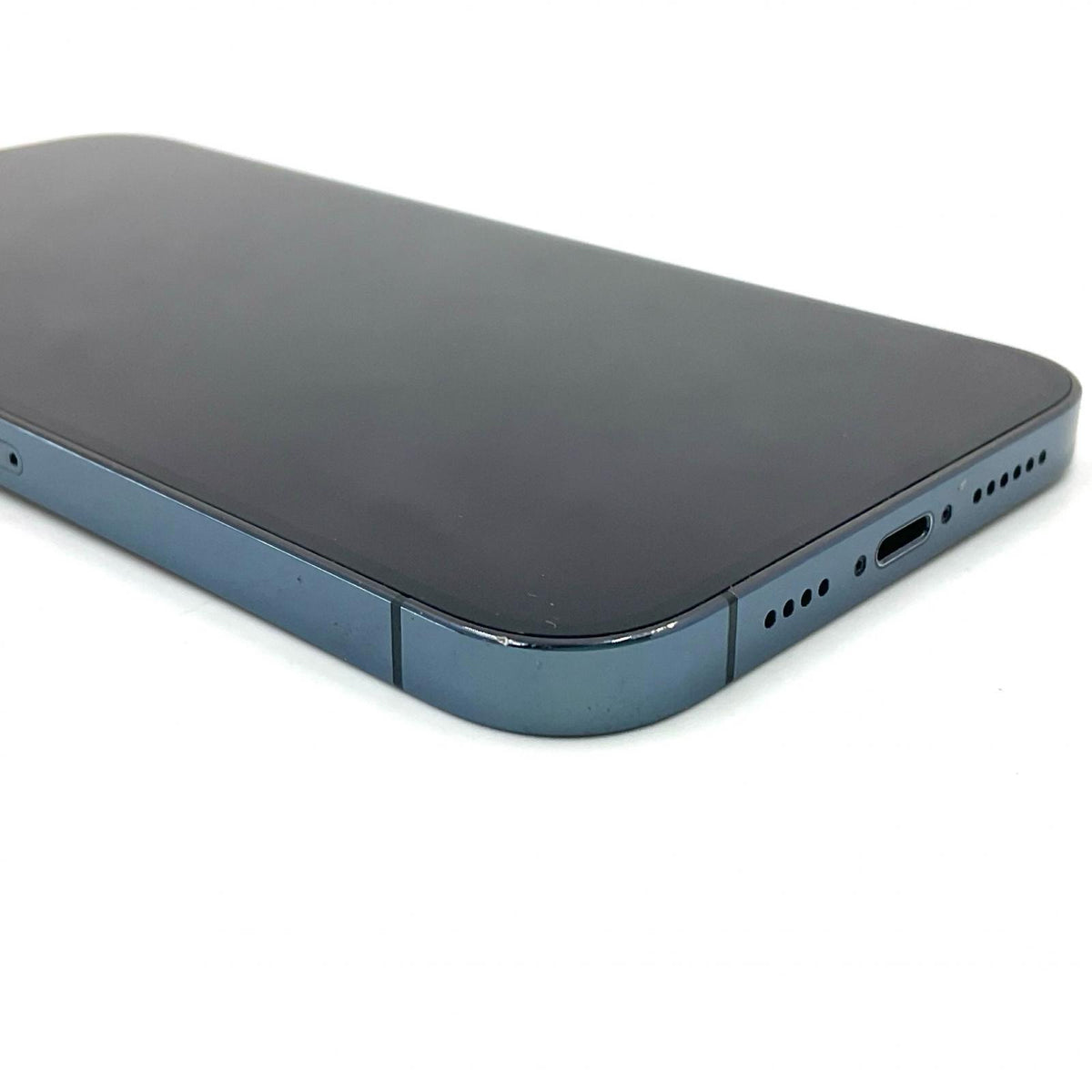 【全額返金保証】【最速発送】Apple iPhone iPhone Pro Max 12 128GB パシフィックブルー SIMフリー 白ロム 動作確認済 79%
